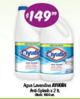 Cordiez Ayudín Agua Lavandina Anti-Splash 2 lt. oferta