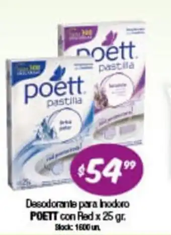 Cordiez Poett Desodorante para Inodoro con Red 25 gr. oferta