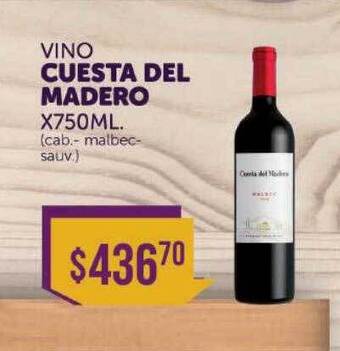 La Gallega Supermercados Vino cuesta del madero oferta