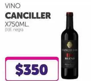 La Gallega Supermercados Vino canciller iii e negra oferta