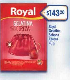 La Gallega Supermercados Royal gelatina sabor a cereza oferta