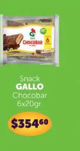 La Gallega Supermercados Snack gallo chocobar oferta