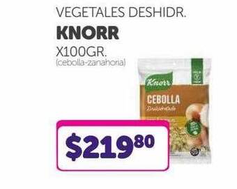 La Gallega Supermercados Vegetales deshidr. knorr oferta