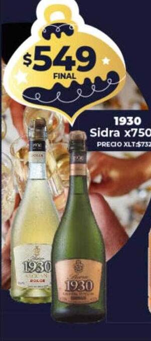 Supermayorista Vital 1930 sidra oferta