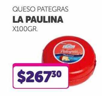 La Gallega Supermercados Queso pategras la paulina oferta