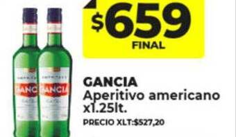 Supermayorista Vital Gancia aperitivo americano oferta