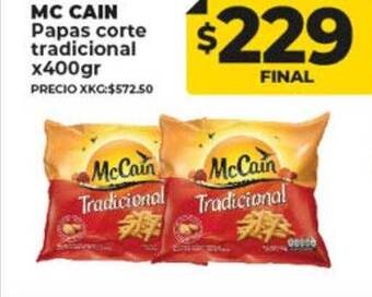 Supermayorista Vital Mc cain papas corte tradicional oferta