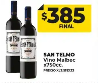 Supermayorista Vital San telmo vino malbec oferta