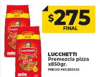 Supermayorista Vital Lucchetti premezcla pizza oferta
