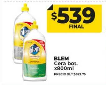 Supermayorista Vital Blem cera bot oferta