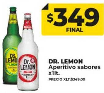 Supermayorista Vital Dr. lemon aperitivo sabores oferta
