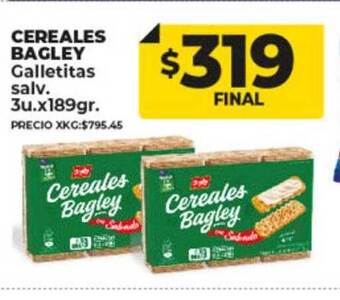 Supermayorista Vital Cereales bagley galletitas salv. oferta