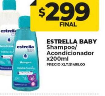 Supermayorista Vital Estrella baby shampoo acondicionador oferta