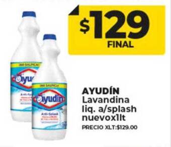Supermayorista Vital Ayudín lavandina liq. a splash nuevo oferta