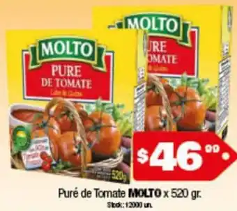 Cordiez Molto Puré de Tomate 520 gr. oferta