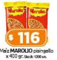 Cordiez Maíz marolio pisingallo oferta