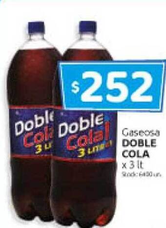 Cordiez Gaseosa doble cola oferta