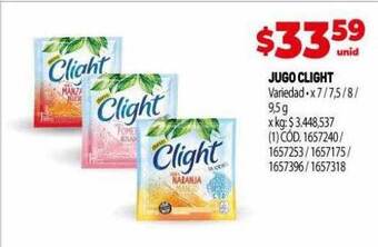 Makro Jugo clight oferta