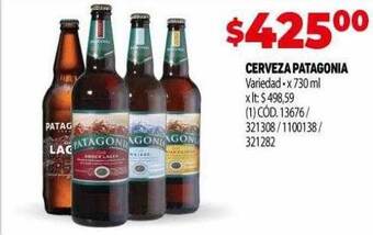 Makro Cerveza patagonia oferta