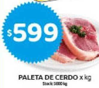 Cordiez Paleta de cerdo oferta