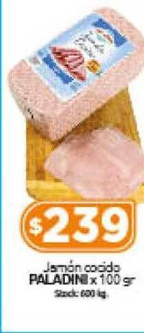 Cordiez Jamón cocido paladini oferta
