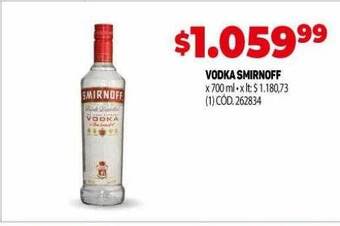 Makro Vodka smirnoff oferta