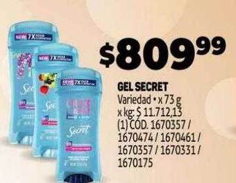 Makro Gel secret oferta