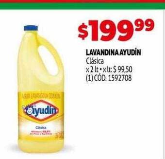 Makro Lavandina ayudin clasica oferta