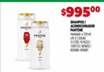 Makro Shampoo acondicionador pantene oferta