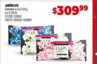 Makro Jabón lux oferta
