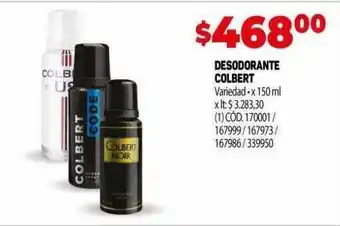 Makro Desodorante colbert oferta