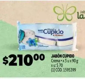 Makro Jabón cupido crema oferta