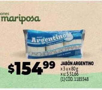 Makro Jabón argentino oferta
