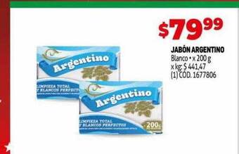 Makro Jabón argentino blanco oferta
