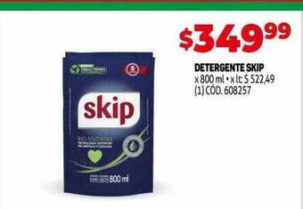 Makro Detergente skip oferta