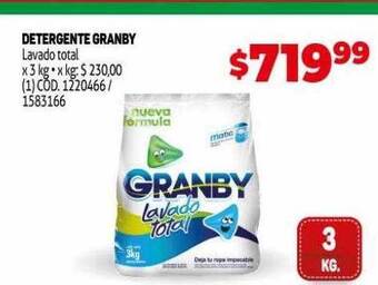 Makro Detergente granby oferta