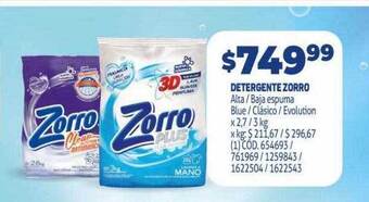 Makro Detergente zorro oferta