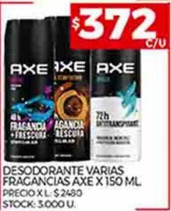 Supermercados DIA Desodorante varias fragancias axe oferta