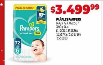 Makro Pañales pampers oferta