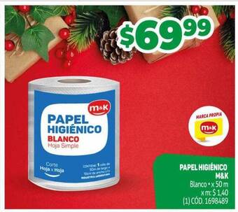 Makro Papel higiénico m&k oferta