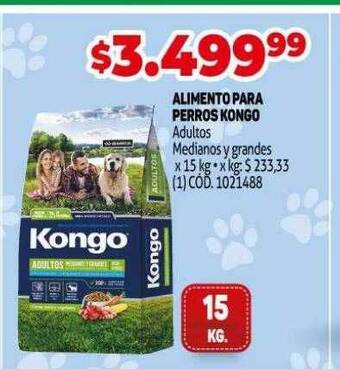 Makro Alimento para perros kongo oferta