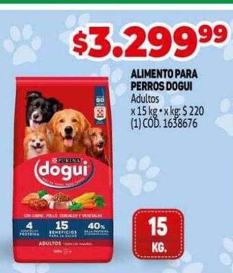 Makro Alimento para perros dogui oferta