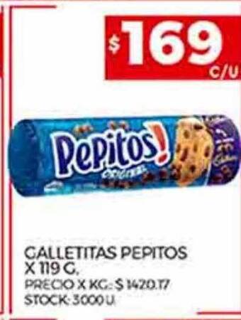 Supermercados DIA Galletitas pepitos oferta