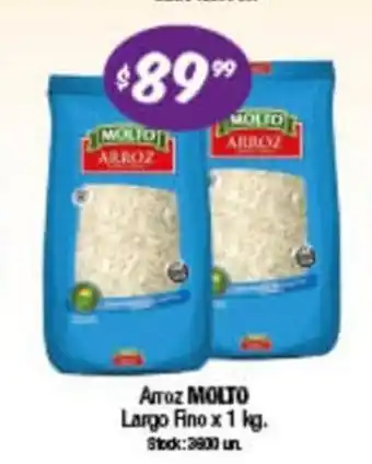 Cordiez Molto Arroz Largo Fino 1 kg. oferta