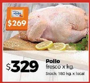 Disco Pollo fresco x kg oferta