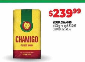 Makro Yerba chamigo oferta