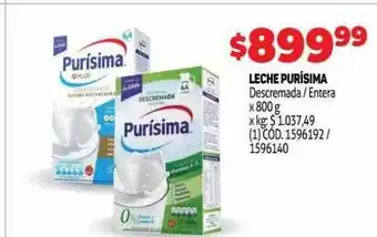 Makro Leche purisima oferta