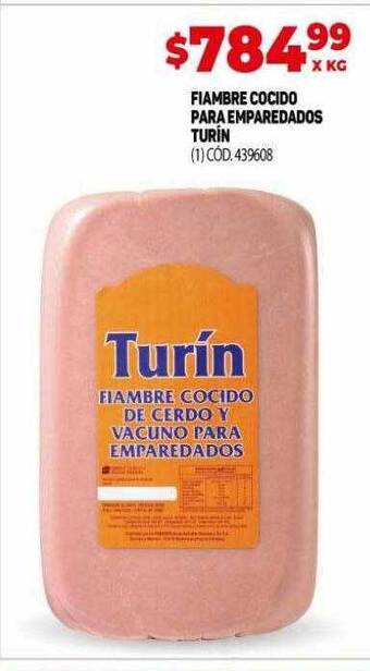 Makro Fiambre cocido para emparedados turín oferta
