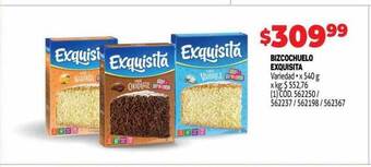 Makro Bizcochuelo exquisita oferta