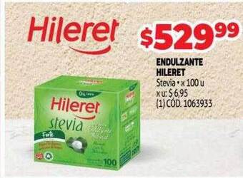 Makro Endulzante hileret oferta